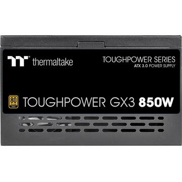 Sursa Thermaltake Toughpower GX3 850W, PC power supply (black, 5x PCIe, cable management, 850 watts)