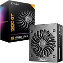 EVGA SuperNOVA 1300 GT 1300W, PC power supply (black, 8x PCIe, cable management, 1300 watts)