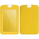 Hurtel ID badge holder with lanyard - yellow