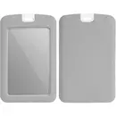 Hurtel ID badge holder with lanyard - gray