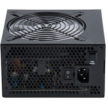 Sursa SURSA CHIEFTEC 750W (real), Photon series, modulara, fan 12cm RGB, compatibila 80PLUS Bronze, >85% eficienta, 1x CPU 4+4, 4x PCI-E (6+2), 6x SATA "CTG-750C-RGB"