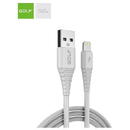 Cablu USB iPhone 5 / 6 / 7 Golf Flying Fish Fast Cable 3A ALB GC-64i