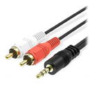 Ted Electric Cablu 2 RCA tata x jack 3,5 stereo tata 1,5 ml. TED284758