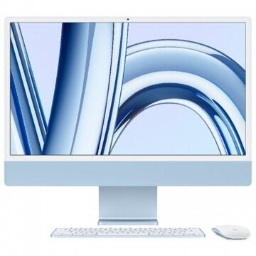 iMac 4.5K Retina 23.8" Apple M3 Octa Core 8GB 256GB SSD Apple M3 10-Core Mac OS Sonoma Blue
