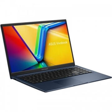 Notebook Asus VivoBook 15 X1504VA-BQ143 Intel Core i3-1315U 15.6" RAM 8GB SSD 512GB Intel UHD Graphics Free DOS Quiet Blue