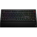 Das Keyboard X50Q, US Layout, soft tactile Omron - Black