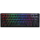 DUCKY One 3 Classic Black/White TKL Gaming RGB LED - MX-Silent-Red (US)