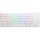 DUCKY One 3 Classic Pure White Mini Gaming RGB LED - MX-Red (US)