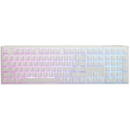 DUCKY One 3 Classic Pure White Gaming RGB LED - MX-Brown (US)