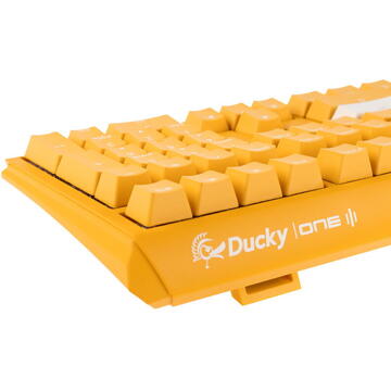 Tastatura DUCKY One 3 Yellow Gaming RGB LED - MX-Red (US)