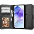 Tech-Protect Husa pentru Samsung Galaxy A55 5G A556, Tech-Protect, Wallet, Neagra