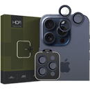 HOFI Folie de protectie Camera spate HOFI CamRing PRO+ pentru Apple iPhone 15 Pro Max / 15 Pro, Sticla Securizata, Full Glue, Bleumarin