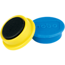 Magneti pentru table NOBO, diametru 24 mm, sustin 4 coli, 10 buc/set, diverse culori
