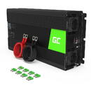 Green Cell Green Cell INV24 power adapter/inverter Auto 1500 W Black