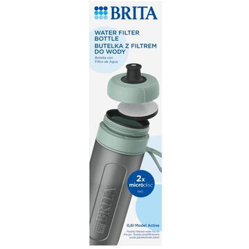 Brita Active green 2-disc filter bottle