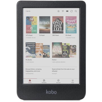 eBook Reader Kobo Clara Touch E-Ink 6" 16GB Black