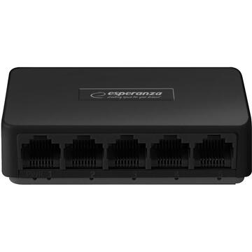 Switch ESPERANZA 5 PORT ETHERNET SWITCH 10/100 FLUX