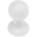 Phone holder with a round head - white