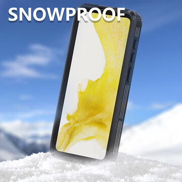 Husa Husa pentru Samsung Galaxy S23 Plus - ShellBox Waterproof IP68 Case - Black