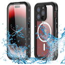ShellBox Husa pentru iPhone 15 Pro - ShellBox Waterproof IP68 MagSafe Case - Black