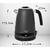 Fierbator Adler SS satin grey kettle 1,7L with LCD display & temperature regulation