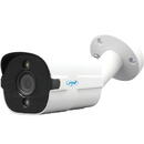 PNI Camera supraveghere video PNI IP818J, POE, bullet 8MP, 2.8mm, pentru exterior, alb