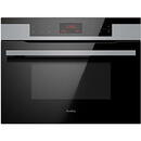 Amica Amica oven EBC 841 600 E silver - Compact microwave function, hot air,