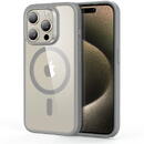 Esr Husa pentru iPhone 15 Pro Max - ESR Classic Hybrid HaloLock - Clear Grey