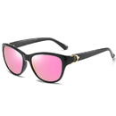 Techsuit Ochelari de Soare pentru Femei - Techsuit Polarized (A572) - Black / Pink Mirror