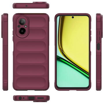 Husa Husa pentru Realme C67 4G - Techsuit Magic Shield - Bordeaux