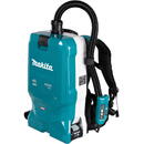 Makita Makita cordless backpack vacuum cleaner VC012GZ01, canister vacuum cleaner (blue, without battery and charger)