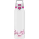 Sigg SIGG drinking bottle Total Clear One MyPlanet "Berry" 0.75L (transparent/berry, one-hand closure ONE)