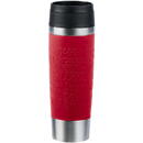 Emsa Emsa TRAVEL MUG Classic Grande thermal mug (dark red/stainless steel, 0.5 liters)