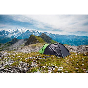 Coleman Pingora 3 Blackout dome tent (light green/grey, with stem, model 2024)