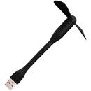 Techsuit Ventilator USB Portabil, 5V - Techsuit (TUF1) - Black