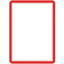 Djois Buzunar magnetic pentru documente A4, cu rama color, 2 buc/set, DJOIS - rama rosie