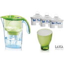 LAICA Cana filtranta Laica Stream, 2.3L, + 3 filtre Bi-Flux + pahar de colectie CADOU, Verde