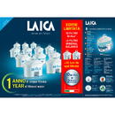 LAICA Pachet 10 cartuse filtrante Bi-flux + 2 Mineral Balance