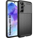 Techsuit Husa pentru Samsung Galaxy A55 5G - Techsuit CarbonFiber - Black