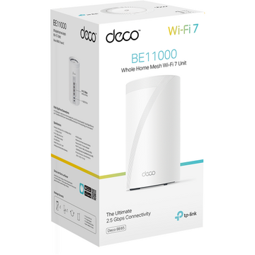 TP-LINK Deco BE65 BE11000 Whole Home Mesh WiFi 7 5760 Mbps (6 GHz)