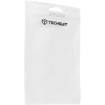 Husa pentru Samsung Galaxy Tab S9 FE + Folie - Techsuit Rugged TabShell - Rose Gold