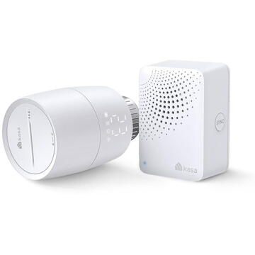 Termostat Inteligent TP-LINK KE100 KIT, 2.4 GHz, Alb