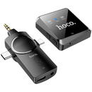 Hoco Lavaliera Wireless cu Receiver 3in1 - Hoco (S31) - Black