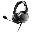 AUDIO-TECHNICA Audio-Technica ATH-GL3 Wired Over-Ear Headphones with Detachable Microphone Black EU
