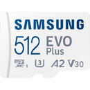 Samsung Memory card microSD MB-MC512SA EU EVO Plus 512GB + adapter