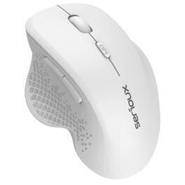 Mouse Serioux Mouse optic GLIDE 515, USB Wireless, 1600dpi, Alb