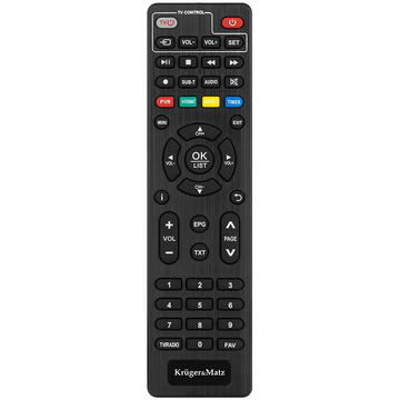 TV Tuner Kruger Matz TUNER DVB-T2 H.265 HEVC KRUGER&MATZ