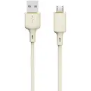 Dudao Dudao L7SM USB-A - micro USB cable 5A 1m - beige