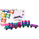 Playmags Magnetic tiles 3D Train Playmags 155 - 20 pcs set