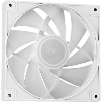 Carcasa CARCASA DeepCool "CH360 DIGITAL WH", Mini Tower, ATX, fara sursa, 3xfan, USB 3.2 gen 1 x 1, USB 2.0 x 2, audio, PSU shroud, 4 sloturi expansiune, iluminare ARGB, alb, "R-CH360-WHAPE3D-G-1" (timbru verde 0.24lei)